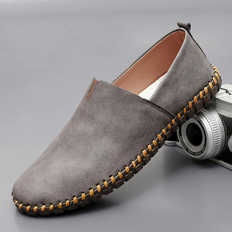 Harold | Classic Leather Slip-Ons
