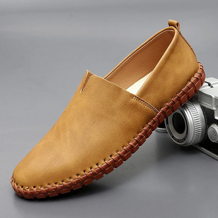 Harold | Classic Leather Slip-Ons