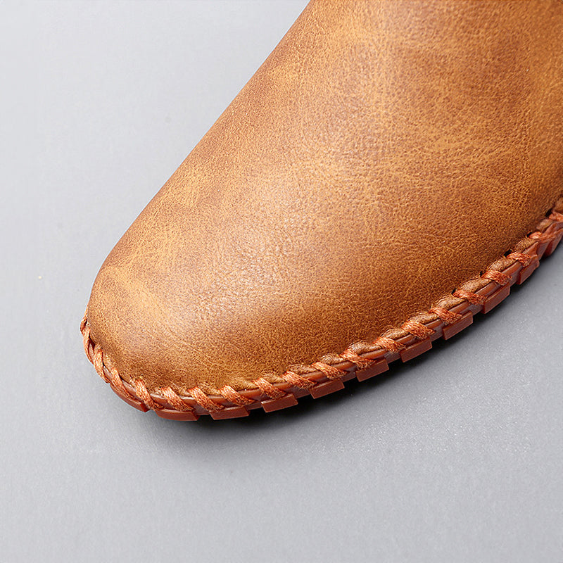 Harold | Classic Leather Slip-Ons