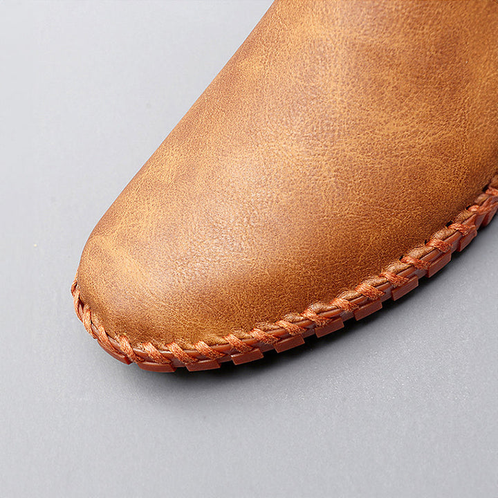 Harold | Classic Leather Slip-Ons