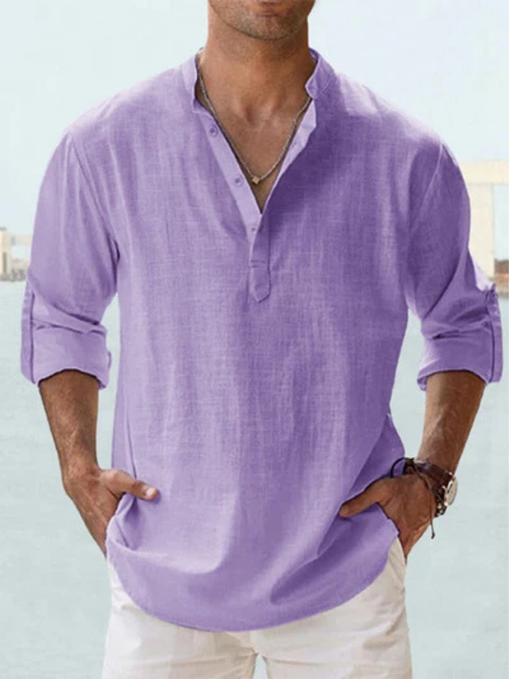 Maxwell | Breathable Linen Shirt