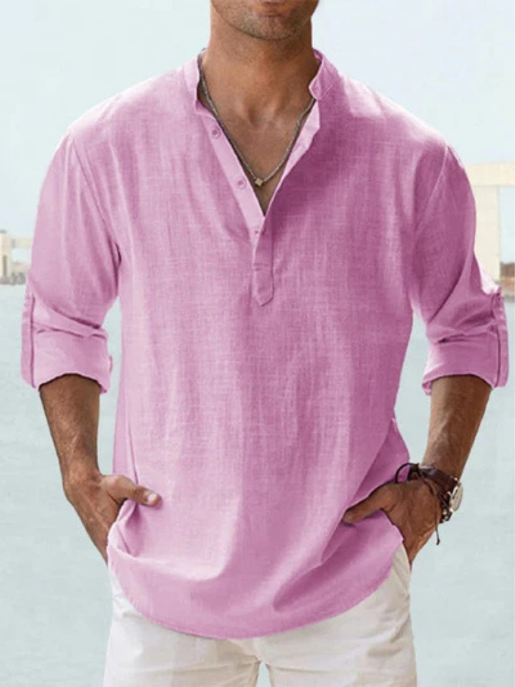 Maxwell | Breathable Linen Shirt