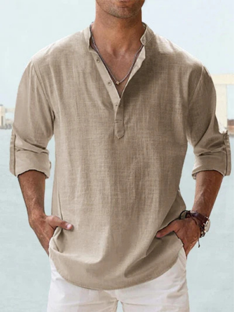 Maxwell | Breathable Linen Shirt