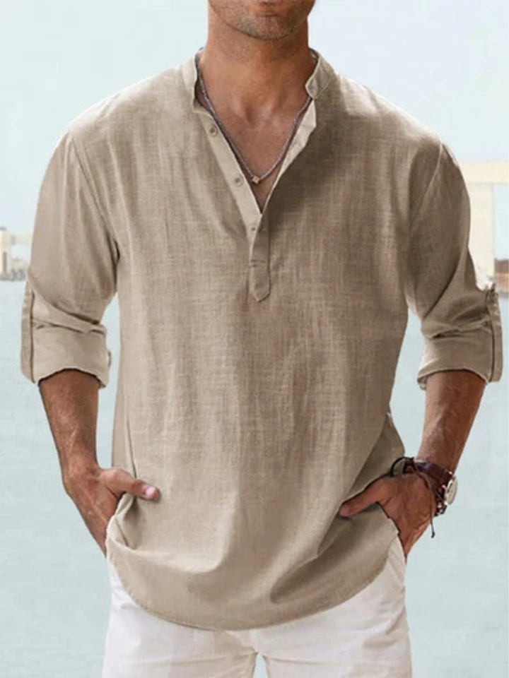Maxwell | Breathable Linen Shirt