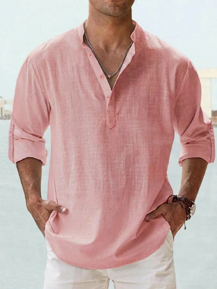 Maxwell | Breathable Linen Shirt