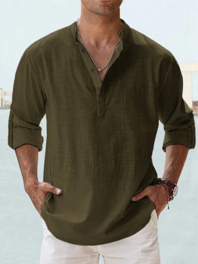 Maxwell | Breathable Linen Shirt