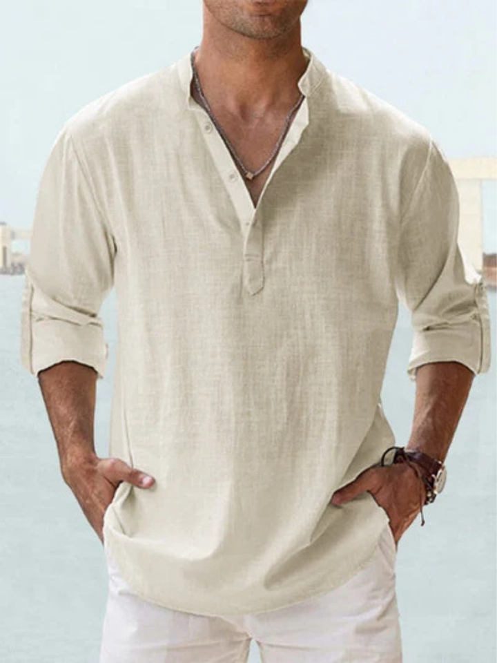 Maxwell | Breathable Linen Shirt