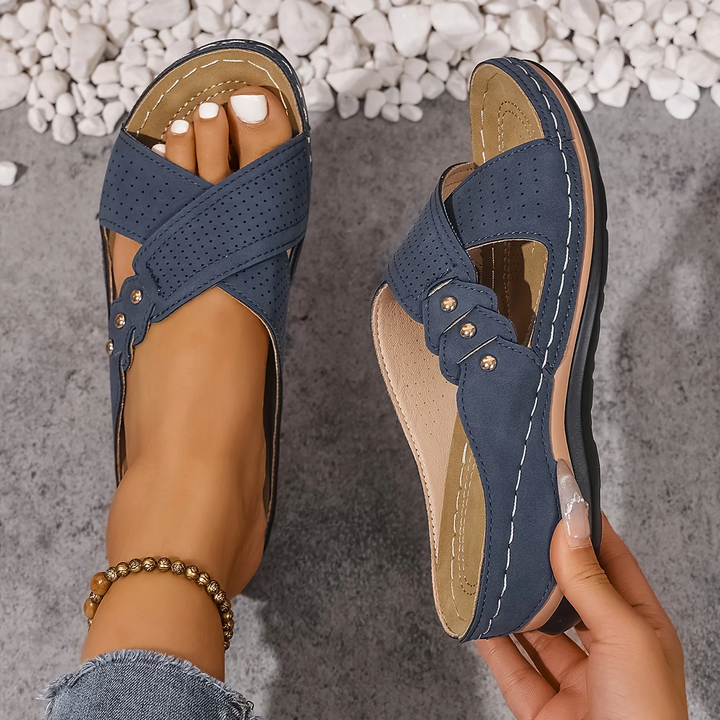 Ezera | Stylish Orthopaedic Wedge Sandals