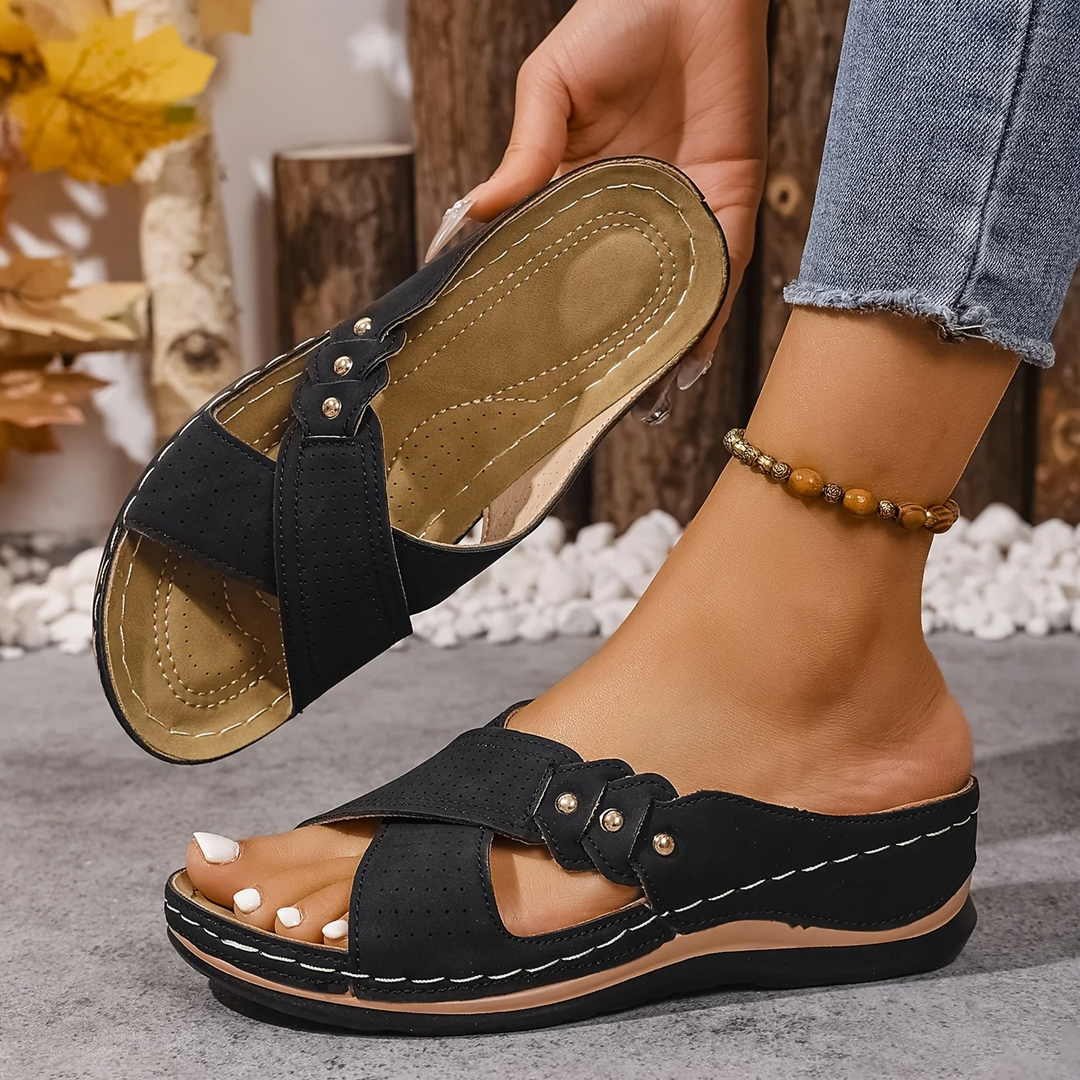 Ezera | Stylish Orthopaedic Wedge Sandals