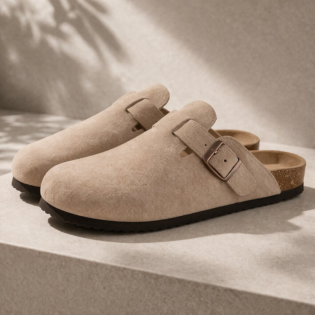 Phoebe| Women's Clogs with Adjustable Buckle