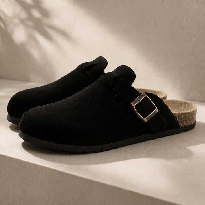 Phoebe| Women's Clogs with Adjustable Buckle