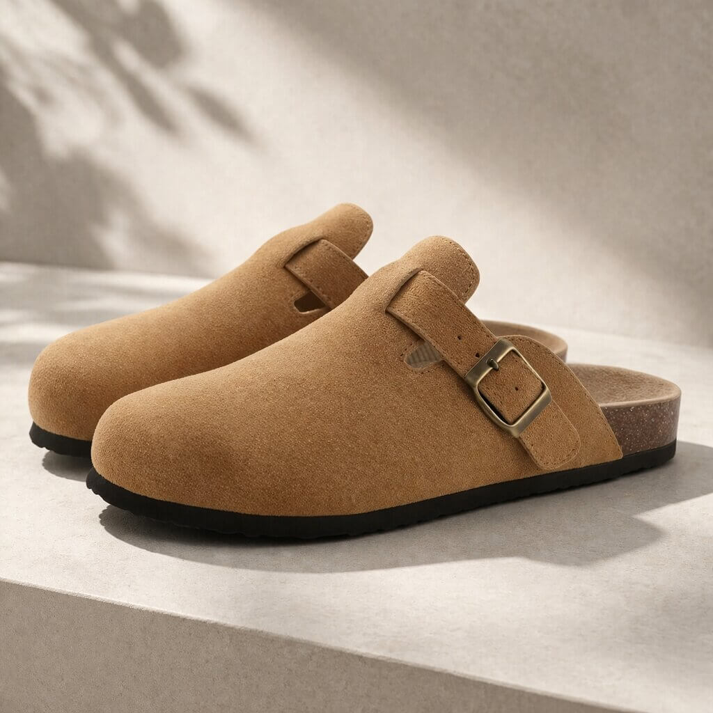Phoebe| Women's Clogs with Adjustable Buckle