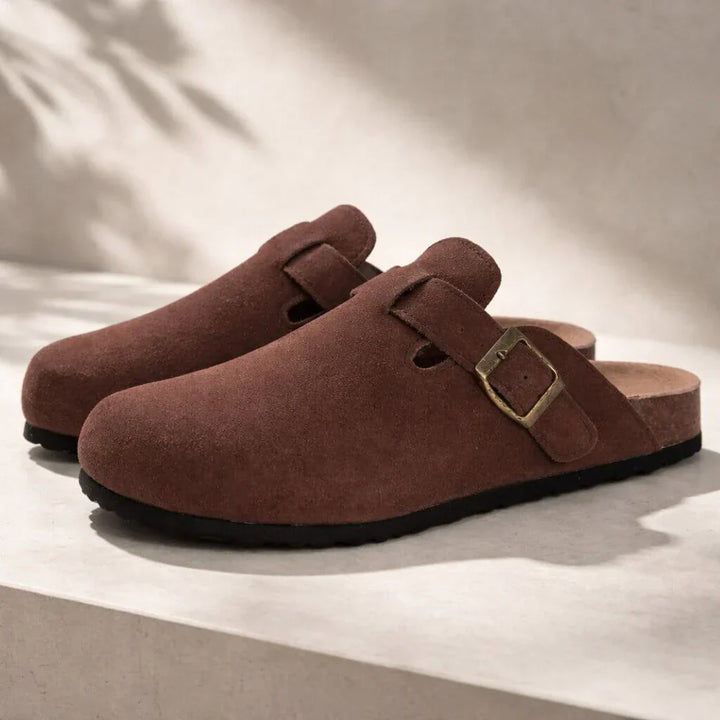 Phoebe| Women's Clogs with Adjustable Buckle