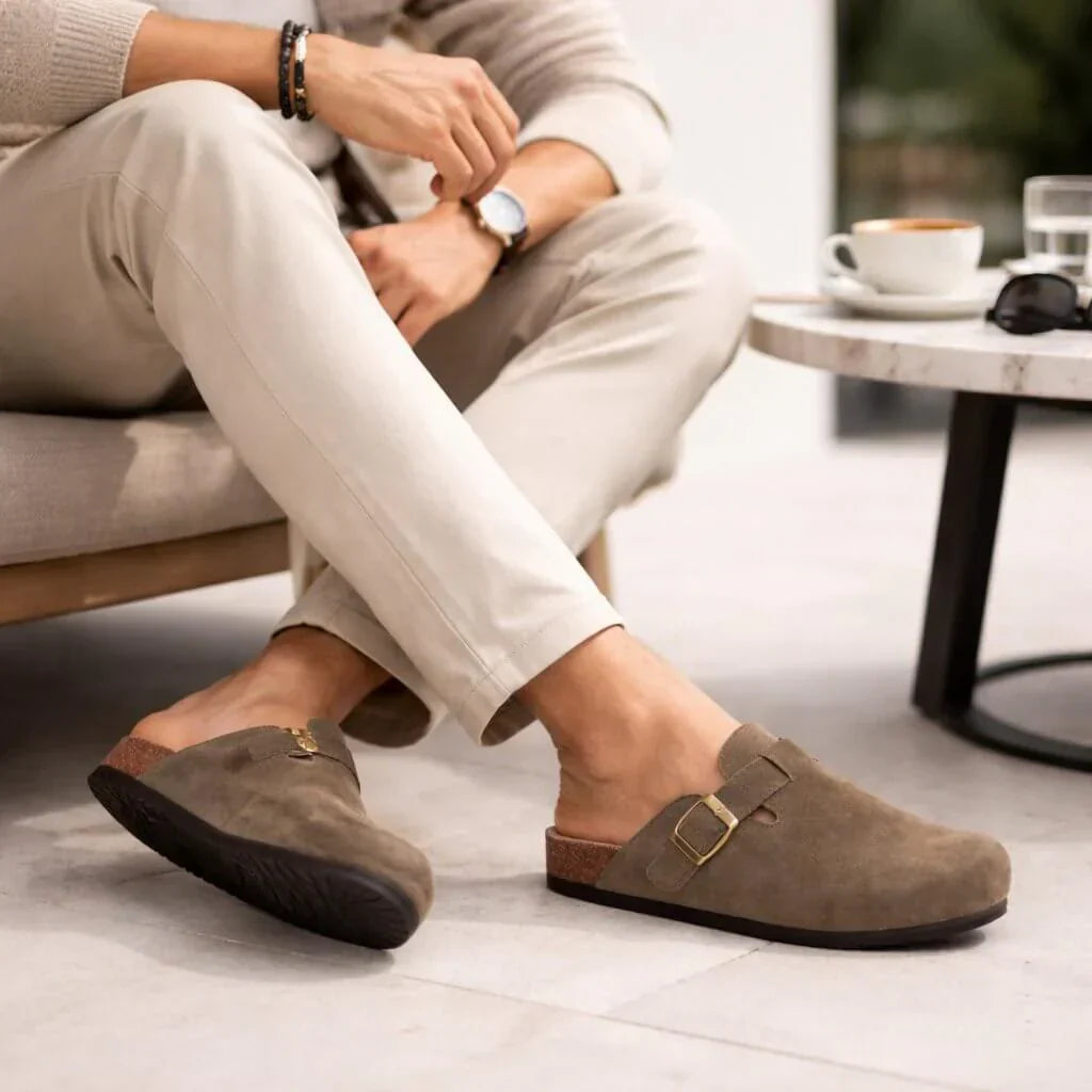 Phoebe| Women's Clogs with Adjustable Buckle