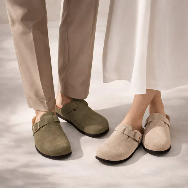Phoebe| Women's Clogs with Adjustable Buckle
