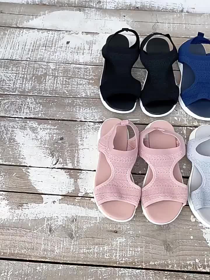 Eliza | Multi-color Lightweight Summer Sandals
