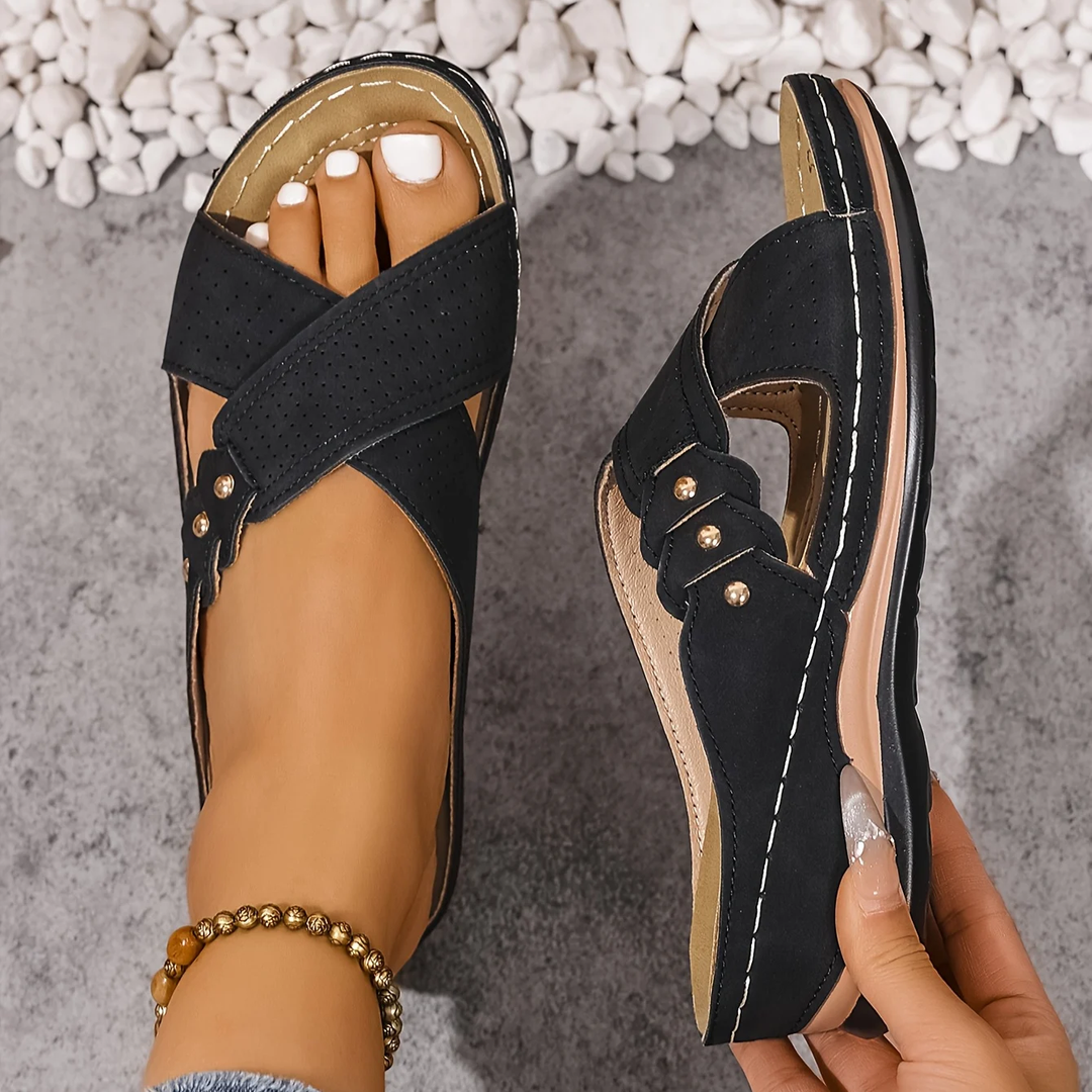 Ezera | Stylish Orthopaedic Wedge Sandals