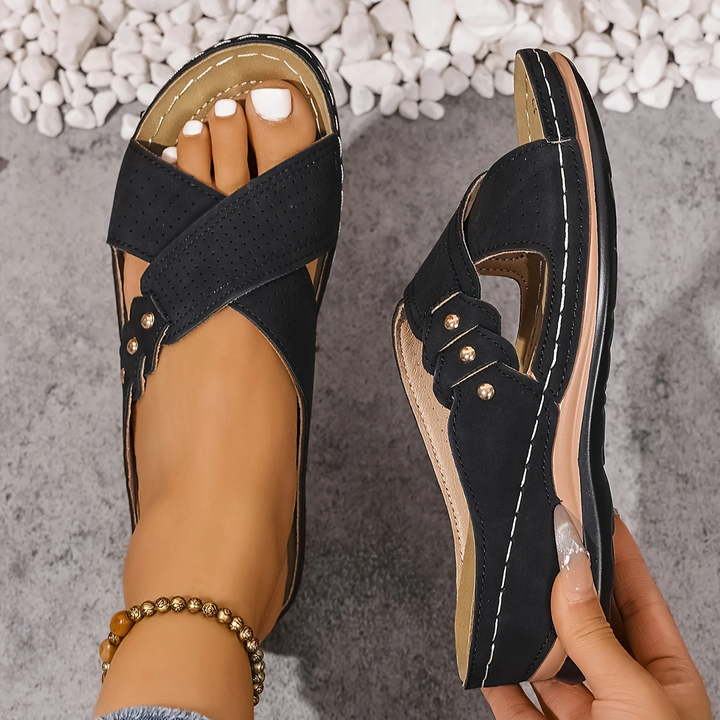 Ezera | Stylish Orthopaedic Wedge Sandals