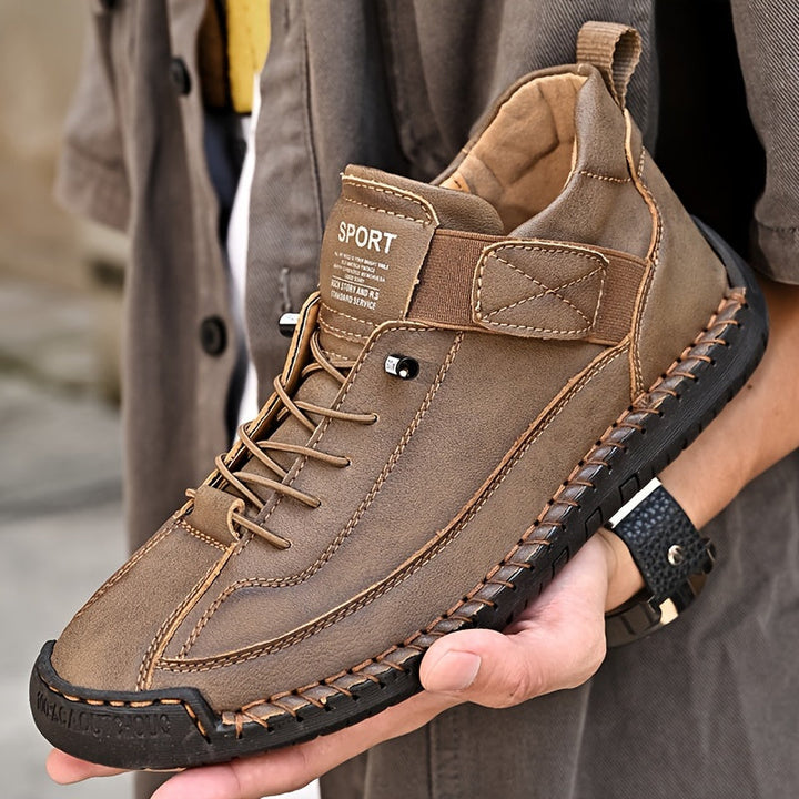 Leighton | Men's Hand-Stitched Lace-Up Casual Shoe