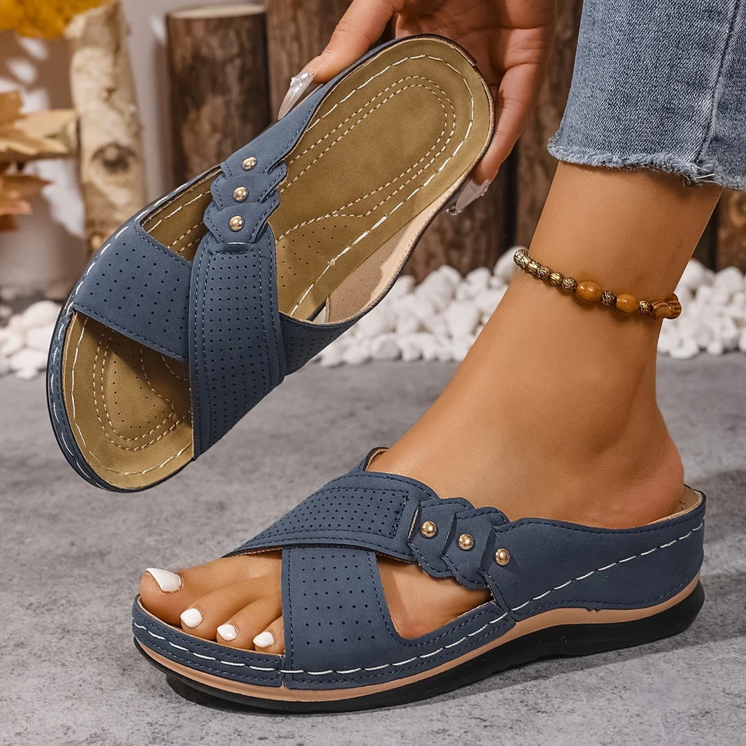 Ezera | Stylish Orthopaedic Wedge Sandals