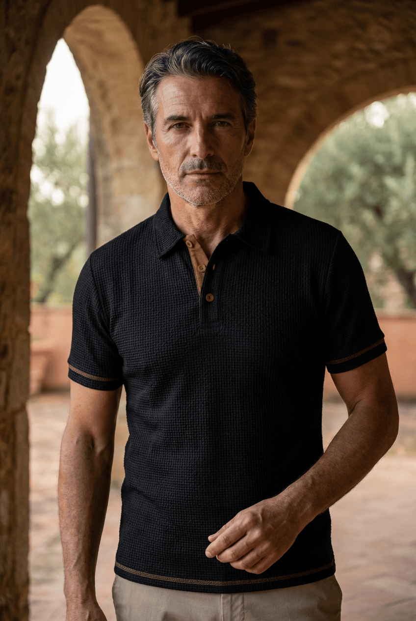 Bennett | Refined Textured Polo