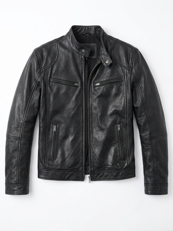 Victor | Casual Leather Jacket