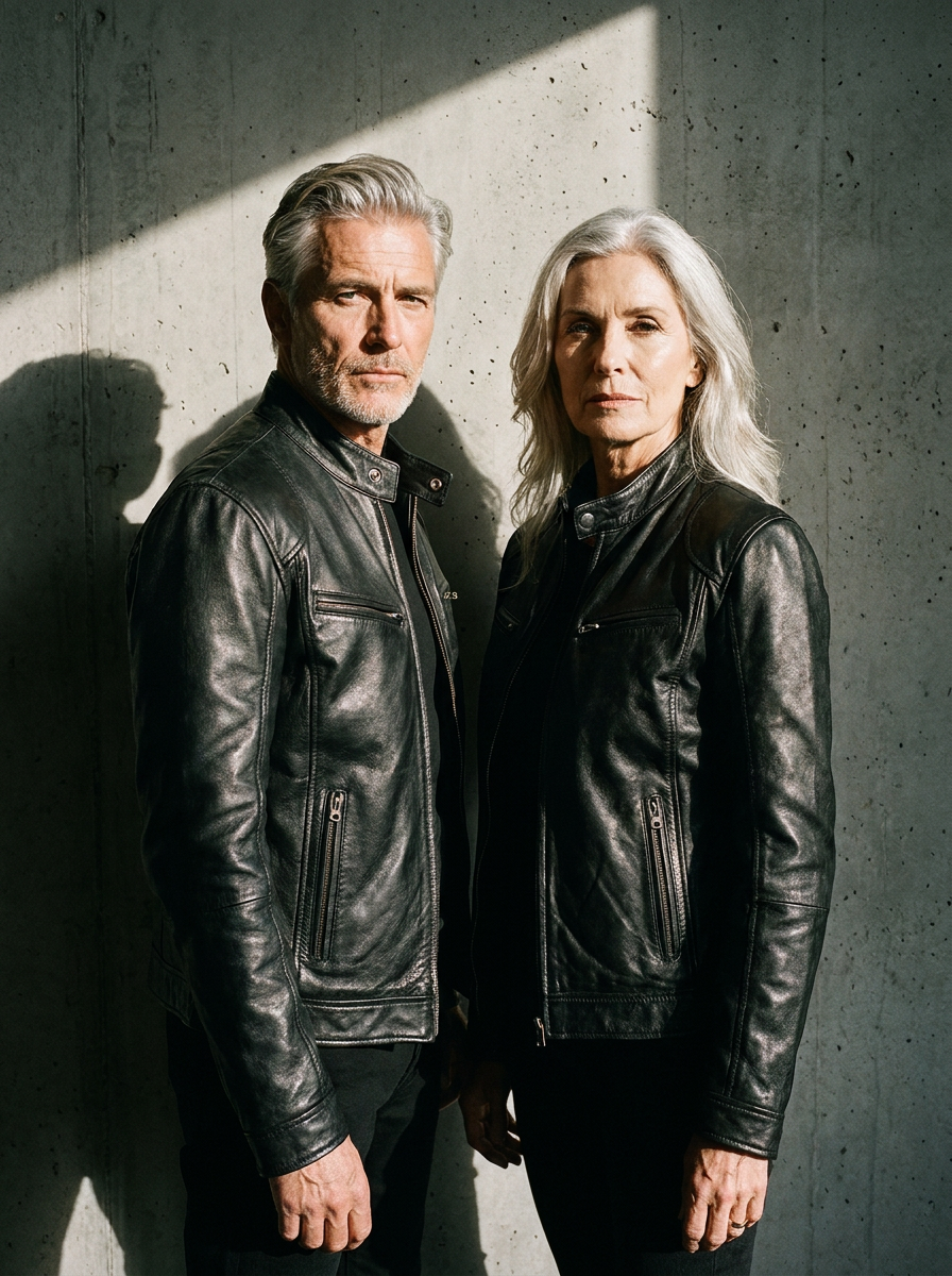Victor | Casual Leather Jacket