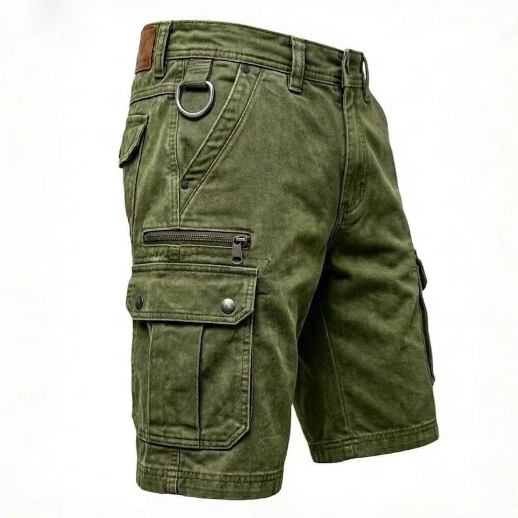 Beeckhoven | Functional Denim Cargo Shorts