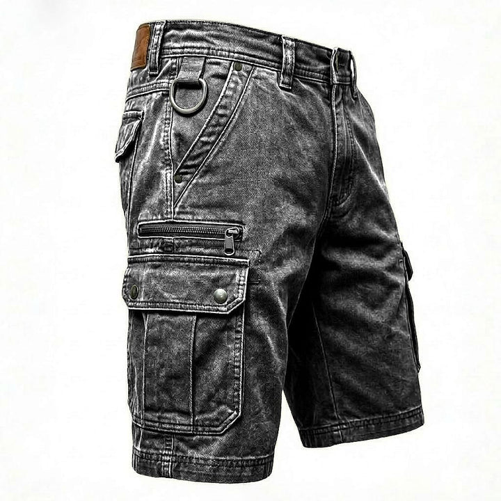 Beeckhoven | Functional Denim Cargo Shorts