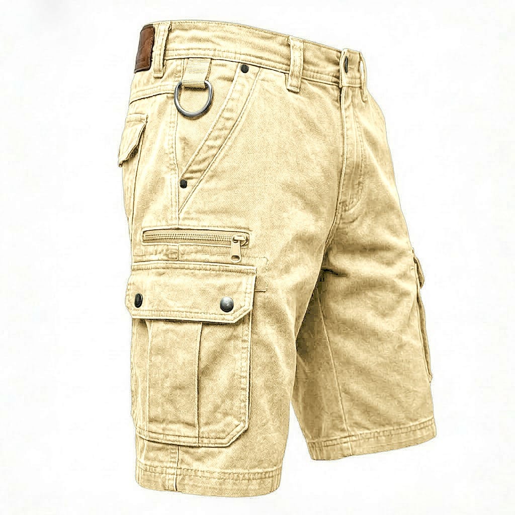 Beeckhoven | Functional Denim Cargo Shorts