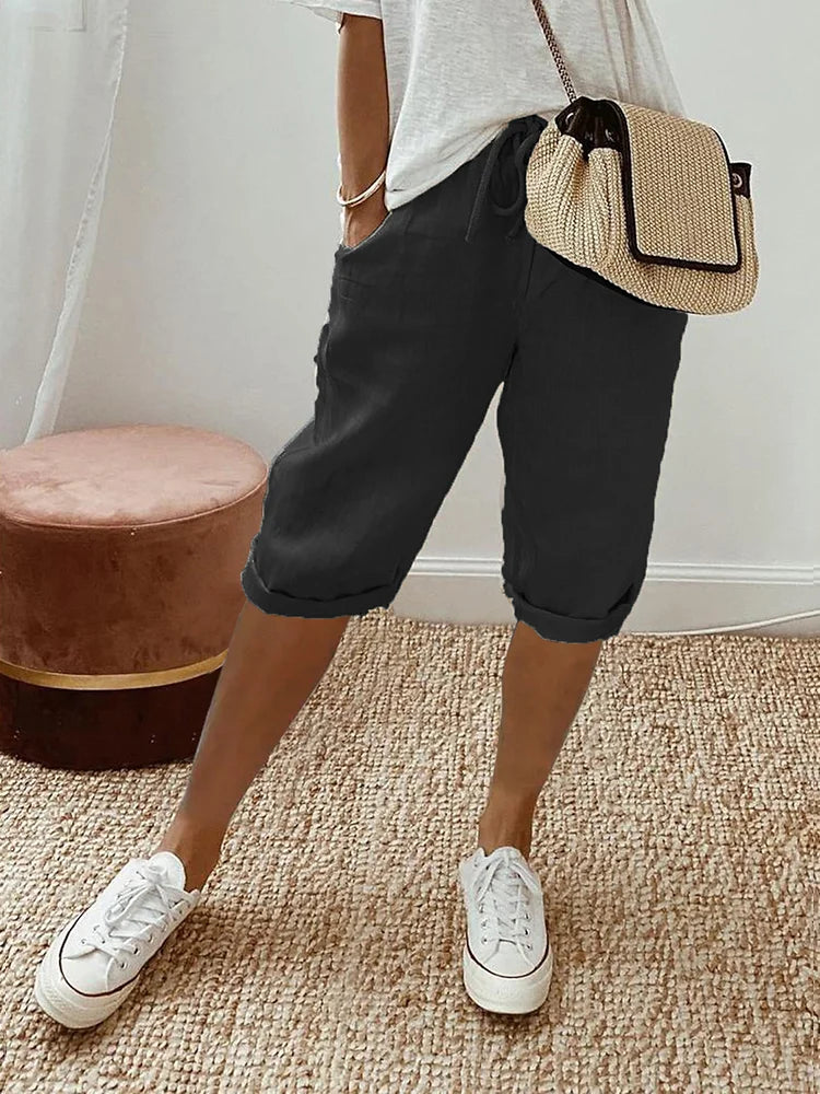Ophelia | Relaxed Drawstring Shorts