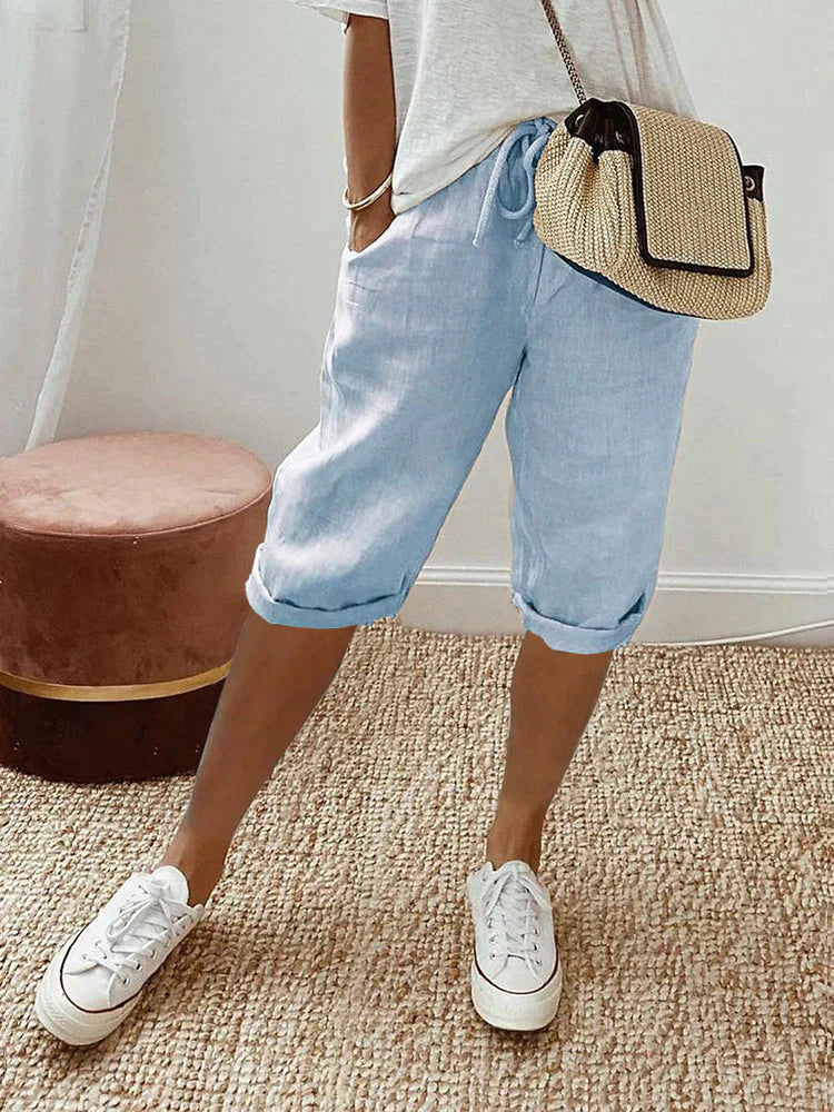 Ophelia | Relaxed Drawstring Shorts
