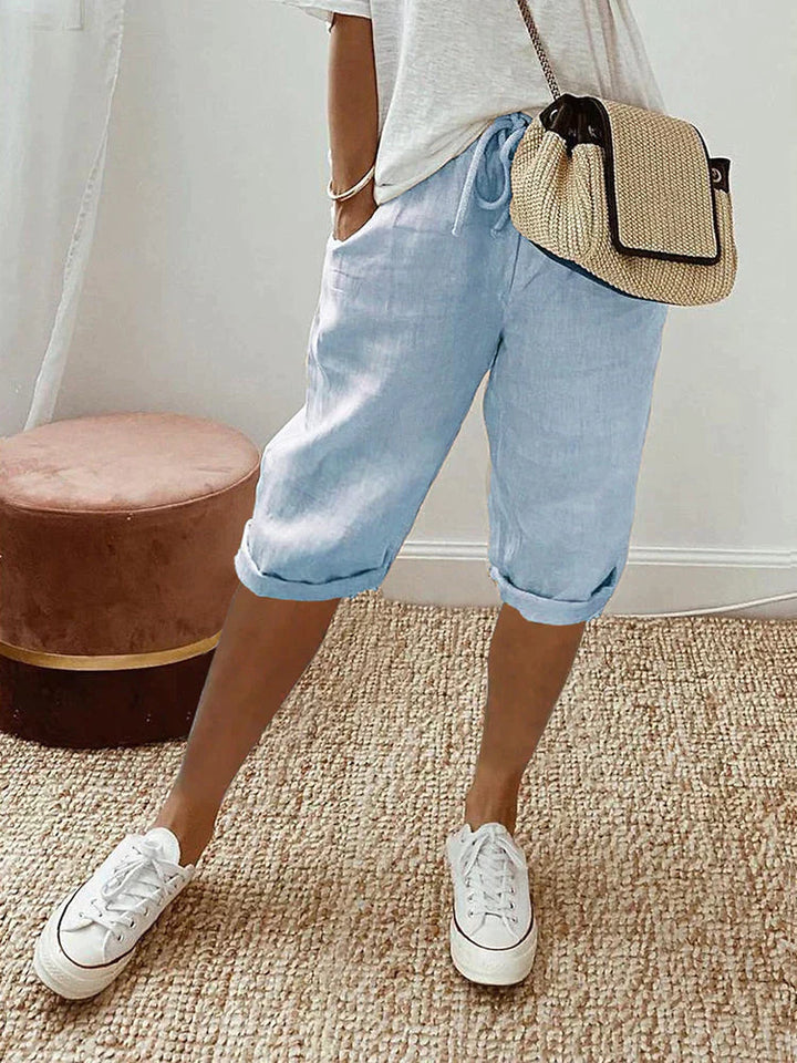 Ophelia | Relaxed Drawstring Shorts