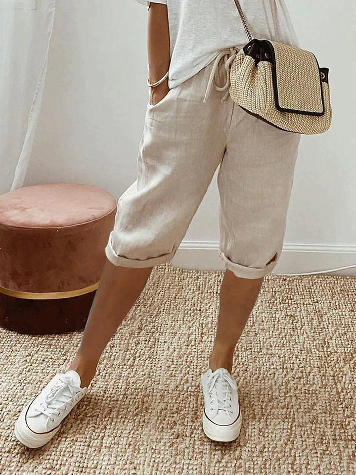 Ophelia | Relaxed Drawstring Shorts